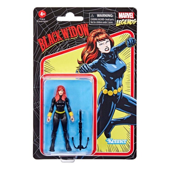 Black Widow Marvel Legends retro 9,5 cm (F3818)