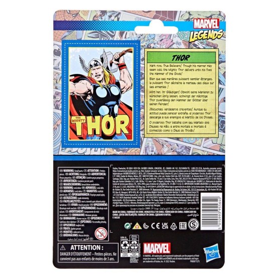 Thor Marvel Legends retro 9,5 cm (F3819)