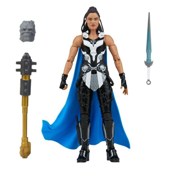 King Valkyrie Thor Love And Thunder Marvel Legends BAF (Marvel's Korg) (F1407) figura 15 cm