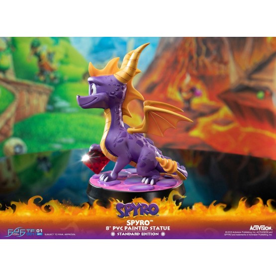 Spyro the Dragon Standard edition estatua 26 cm