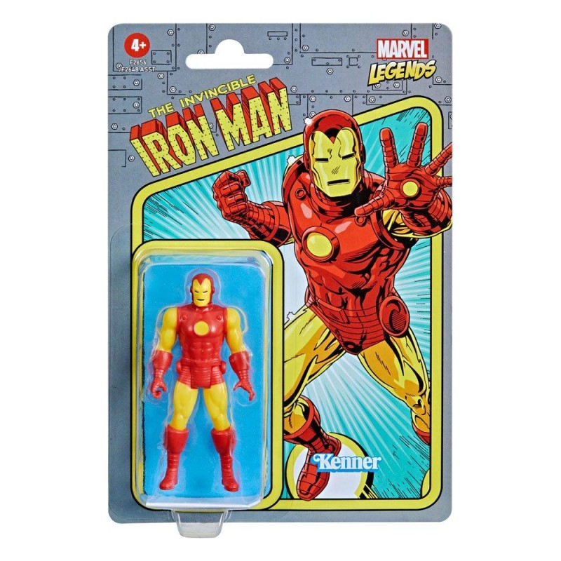 Iron Man Marvel Legends retro 9,5 cm (F2657)