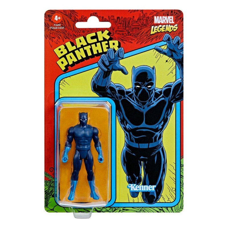Black Panther Marvel Legends retro 9,5 cm (F2659)