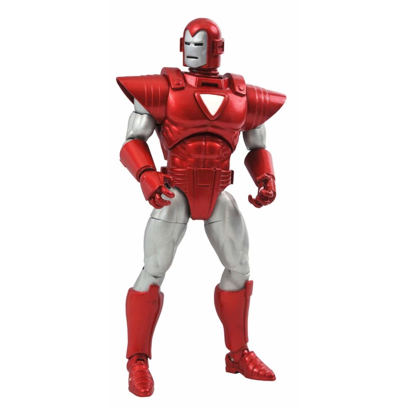Iron Man Silver Centurion Marvel Select figura 18 cm