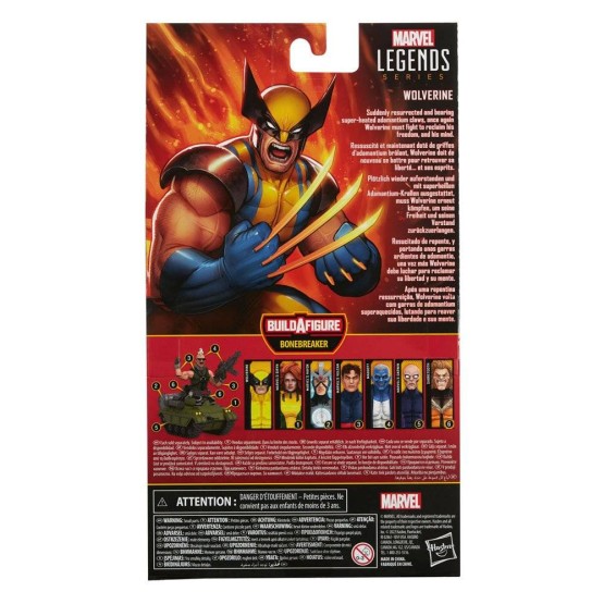 Wolverine Marvel Legends X-Men (F3687) figura 15 cm