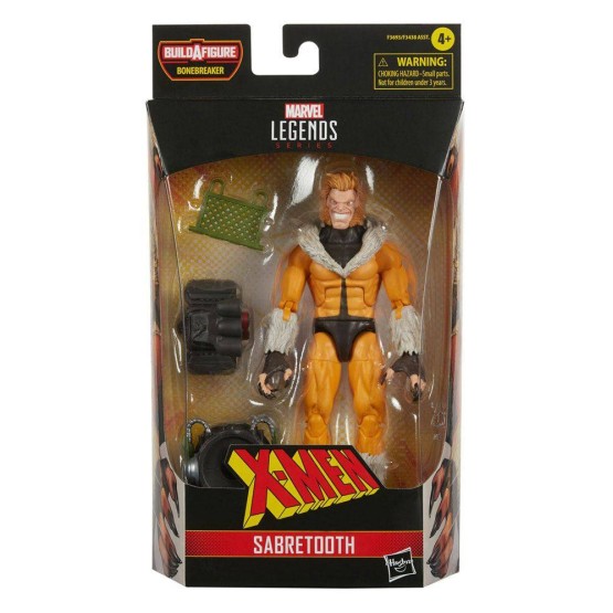Sabretooth Marvel Legends X-Men BAF Bonebreaker (F3692) figura 15 cm