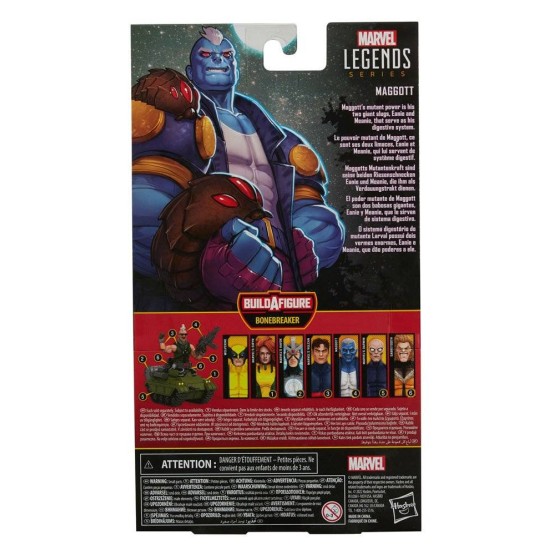 Maggott Marvel Legends X-Men BAF Bonebreaker (F3691) figura 15 cm