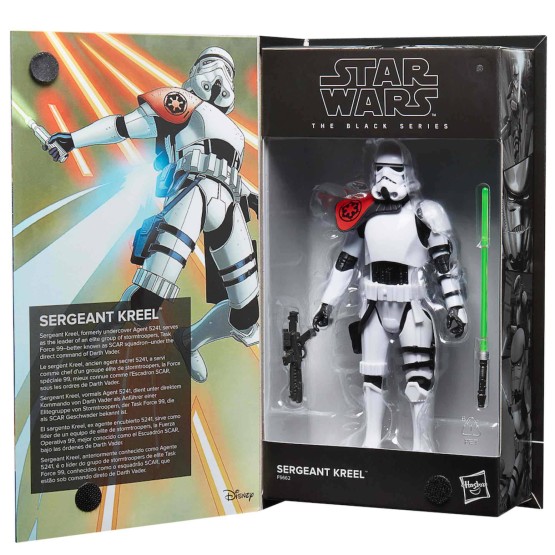 Sargeant Kreel The Black Series SW: Comic (F5662) SD 25 aniversario figura 15 cm