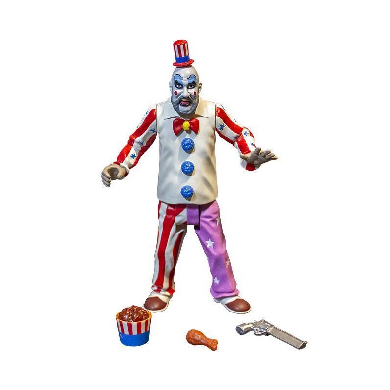 Captain Spaulding Finger LickinPistol Whippin figura 15 cm