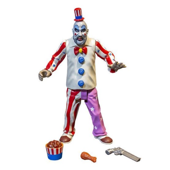 Captain Spaulding Finger LickinPistol Whippin figura 15 cm