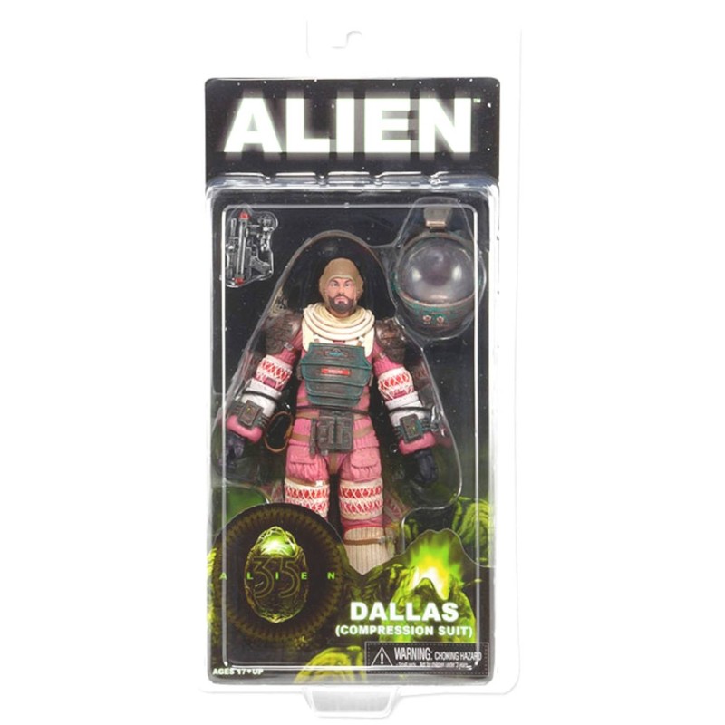 Dallas (Compresion Suit) Alien Neca 2015 figura 18 cm