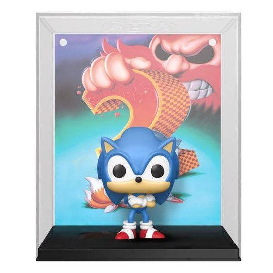 Funko POP! 01 Sonic Game Cover (Sonic 2 The Hedgeog)