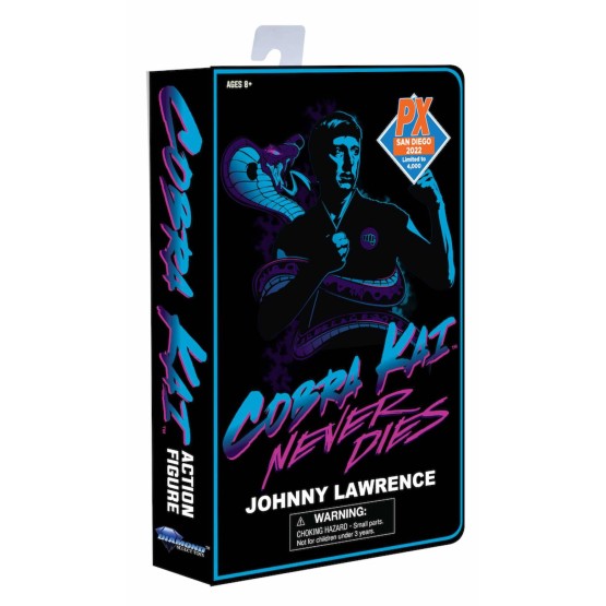 Johnny Lawrence VHS SCC 2022 Exclusive Cobra Kai figura 18 cm
