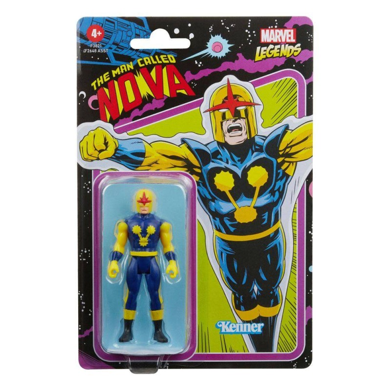 Nova Marvel Legends retro figura 9,5 cm (F3821)