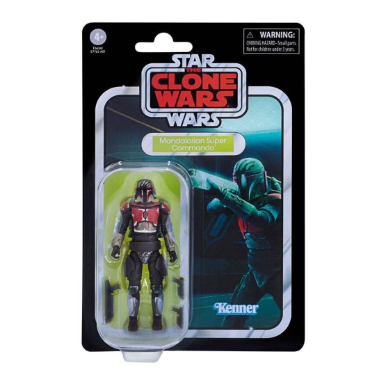 Mandalorian Super Commando VC 243 SW: The Clone Wars (F5634) figura 9,5 cm