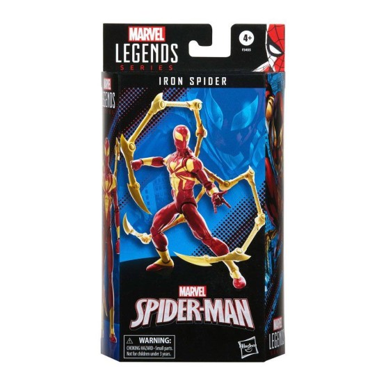 Iron Spider Marvel Legends (F3455) figura 15 cm