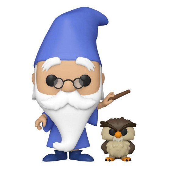 Funko POP! 1100 Merlin With Archimedes (Disney The Sword in the Stone)