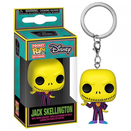 Jack Skellington llavero 4 cm Pesadilla antes de navidad Pocket POP!