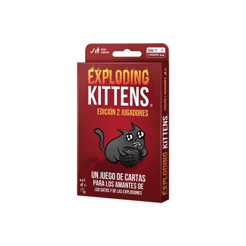 Exploding Kittens Edición 2 Jugadores