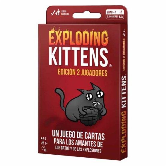 Exploding Kittens Edición 2 Jugadores