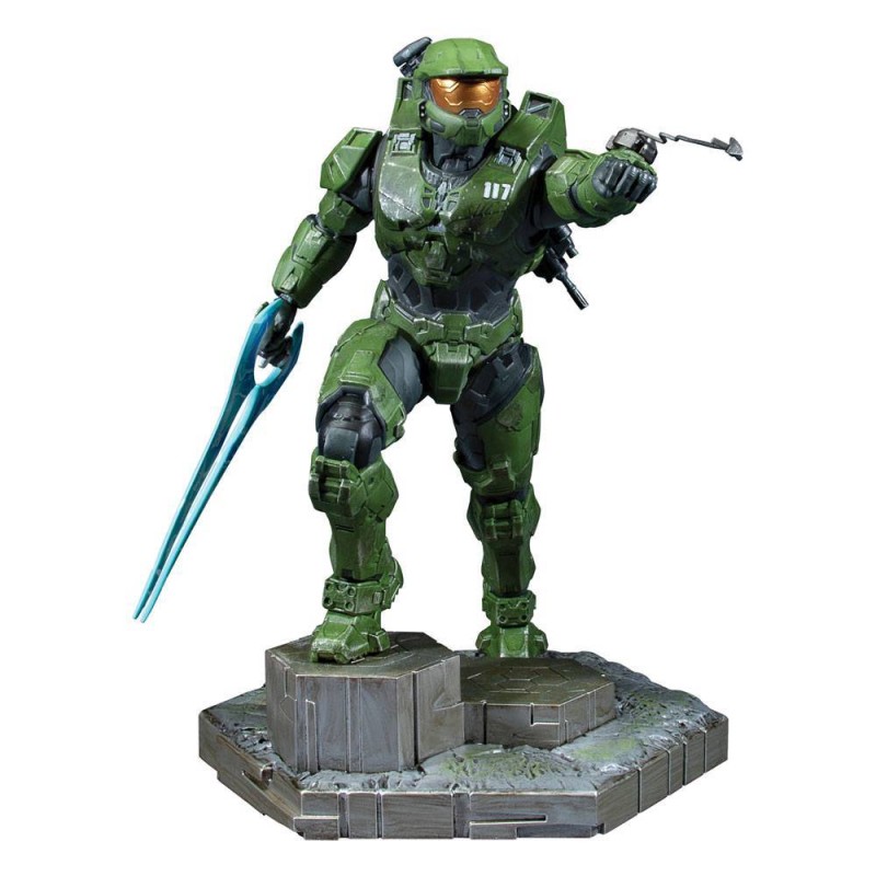 Master Chief with Grappleshot Halo figura 26 cm
