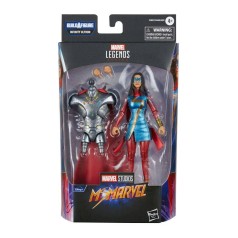 Ms. Marvel (Kamala Khan) Marvel Legends (F3857) BAF( Infinity Ultron) figura 15 cm