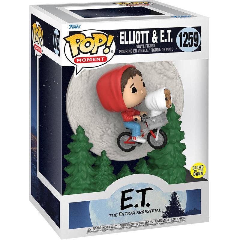 Funko POP! 1259 Elliot & E.T. GITD (E.T. The Extra Terrestrial)