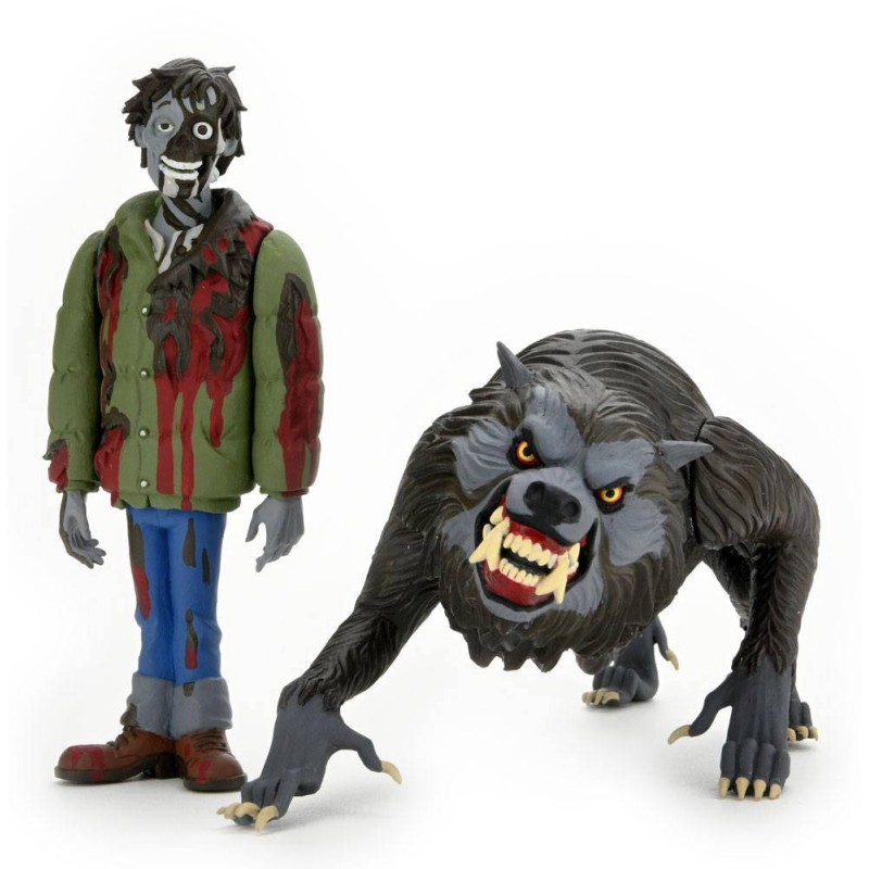 Un hombre lobo americano en Londres Toony Terrors Pack de 2 Figuras 15 cm