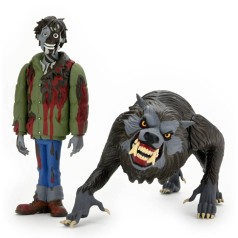 Un hombre lobo americano en Londres Toony Terrors Pack de 2 Figuras 15 cm