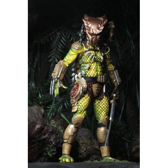 Predator 1718 Ultimate Elder: The Golden Angel Neca figura 21 cm