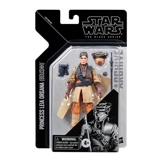 Leia Organa (Boushh) The Black Series Archive SW: El regreso del Jedi (F4367) figura 15 cm