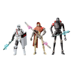 Pack 3 figuras Vintage Collection SW: Jedi Survivor 9,5 cm