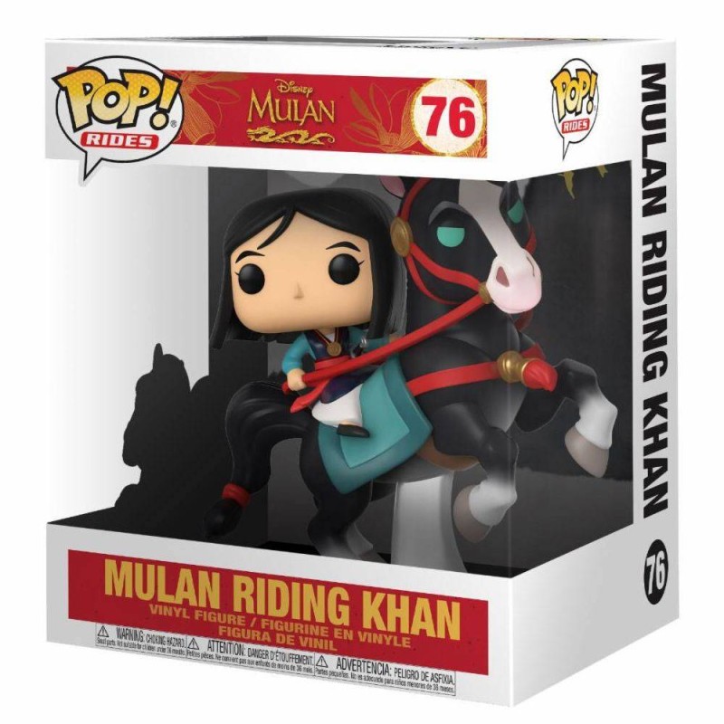 Funko Pop! 76 Mulan Riding Khan (Mulan)