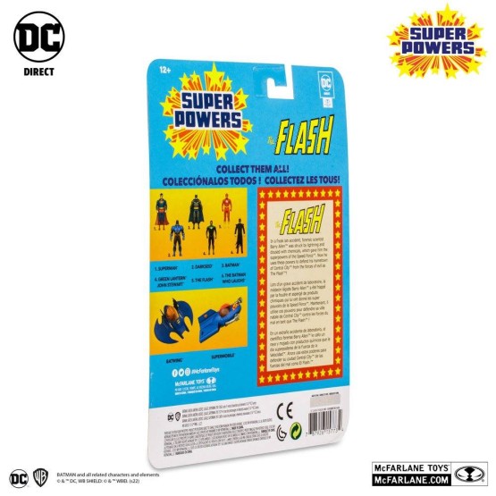 Flash DC Direct Super Powers  McFarlane figura 10 cm