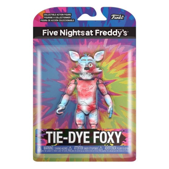 Foxy Five Night at Freddy's TieDye figura 13 cm