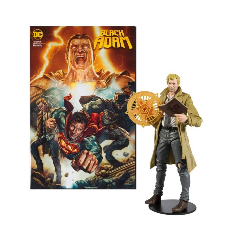 John Constantine (cómic) DC black Adam page PunchersMcFarlane figura 18 cm