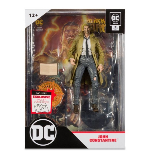 John Constantine (cómic) DC black Adam page PunchersMcFarlane figura 18 cm