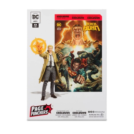 John Constantine (cómic) DC black Adam page PunchersMcFarlane figura 18 cm