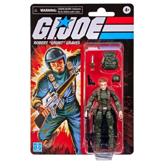 Robert "Grunt" Graves GIJOE Retro figura 9,5 cm