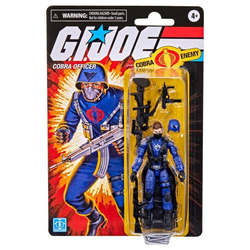 Cobra Officer GIJOE Retro figura 9,5 cm