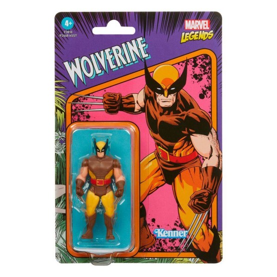 Wolverine Marvel Legends Retro escala 9,5 cm