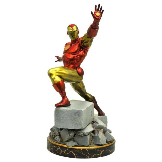 Classic Iron Man Marvel Premier Collection figura 35 cm