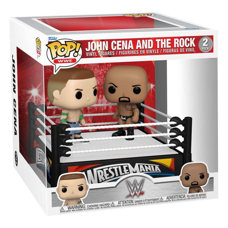 Funko POP! 2 Pack John Cena and The Rock (WWE)