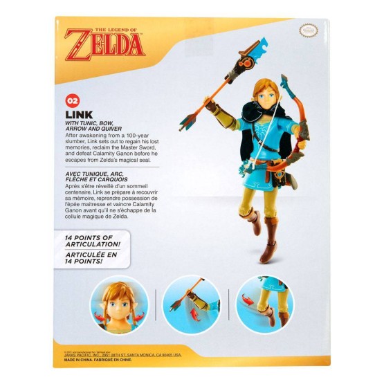 Link The Legend of Zelda: Breath of the Wild figura 10 cm