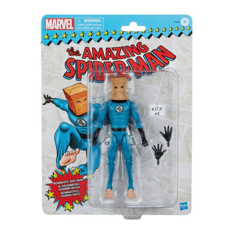 Bombastic Bag-Man Marvel Legends retro figura 15 cm