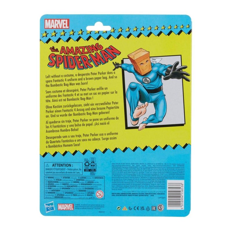 Bombastic Bag-Man Marvel Legends retro figura 15 cm