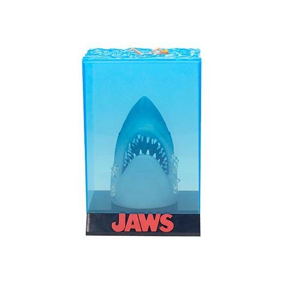 Tiburón (Jaws) Cartel 3D Figura 28 cm