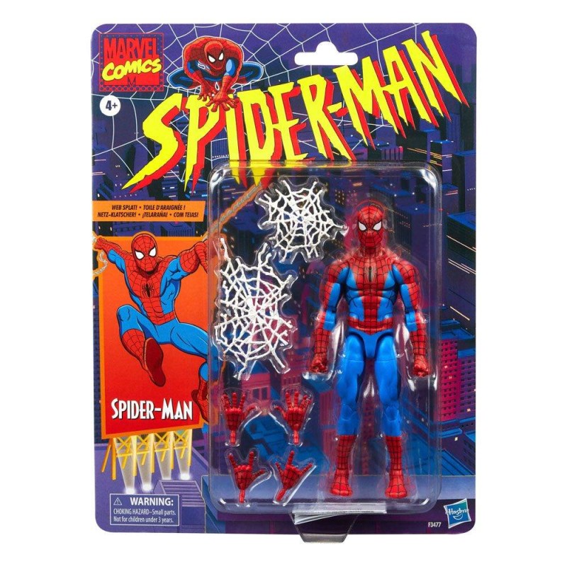 Spider-Man Marvel Legends Retro figura 15 cm