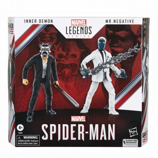 Inner Demmon & Mr Negative Marvel Legends Gamerverse Pack 2 figuras  figura 15 cm
