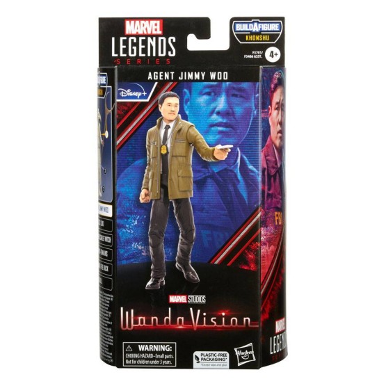Agent Jimmy Woo Marvel Legends WandaVision BAF Khoshu figura 15 cm