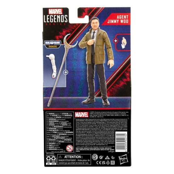 Agent Jimmy Woo Marvel Legends WandaVision BAF Khoshu figura 15 cm